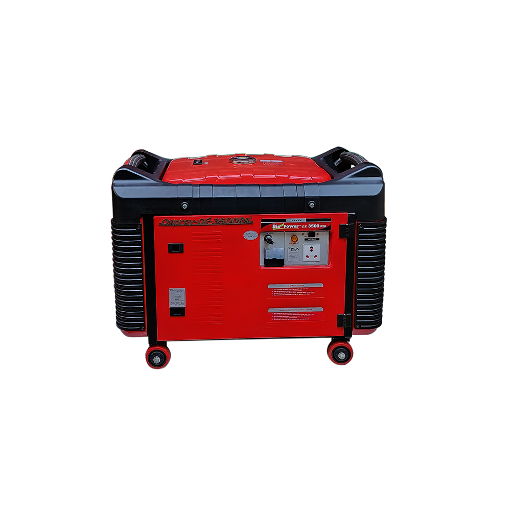 3.5 KVA Light Weight & Powerful Portable Petrol Generator, Petrol Run, Recoil & Self Start Model Osprey GE-3500RSi, 